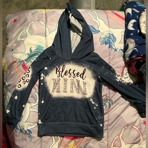 Blessed mini hoodie